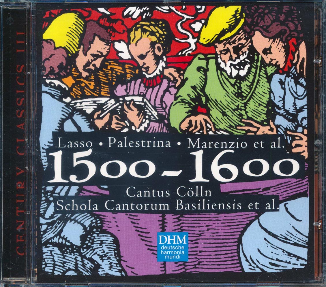 Lasso, Palestrina, Marenzio, Etc. - 1500-1600 Cantus Colln Schola Cantorum Basiliensis Et Al