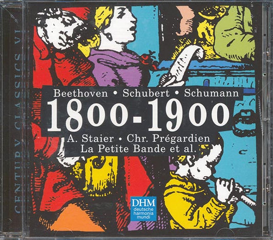 Beethoven, Schubert, Schumann - 1800-1900 A. Staier, Chr. Pregardien, La Petite Bande Et Al.