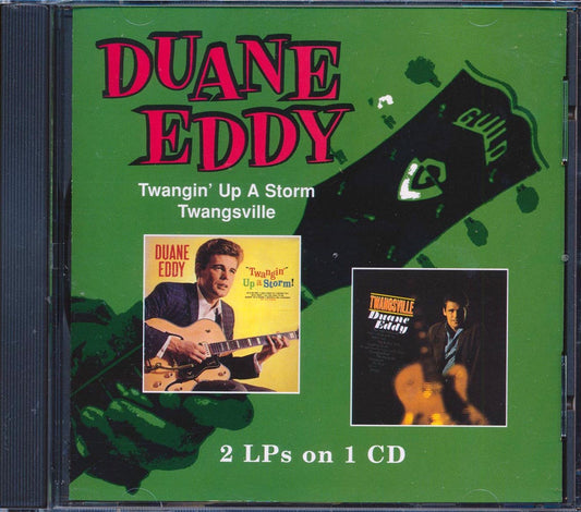 Duane Eddy - Twangin' Up A Storm + Twangsville (2 albums on 1 CD) (26 tracks) (+2 bonus tracks)