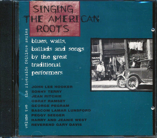 Sonny Terry, John Lee Hooker, Jean Ritchie, Etc. - Singing The American Roots: The Riverside Folklore Serious Volume 2 (23 tracks) (marked/ltd stock)