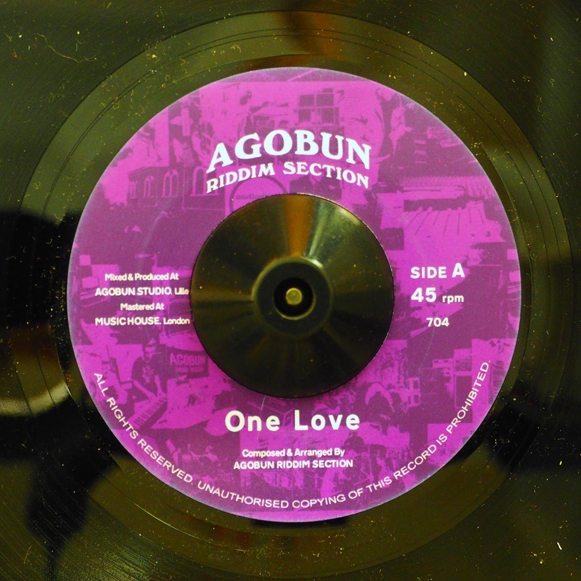 Agobun Riddim Section One Love  /  Agobun Riddim Section - Dub Love