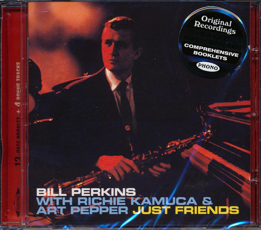 Bill Perkins - Just Friends + Tenors Head-On (2 albums on 1 CD) (+4 bonus tracks) (incl. 12-page booklet) (remastered) (24-bit mastering)