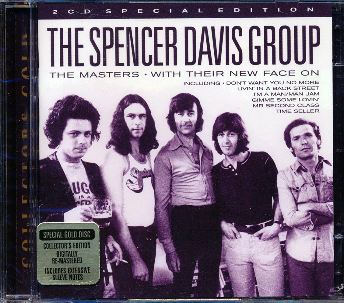 The Spencer Davis Group - The Masters: With Their New Face On (41 tracks) (gold CD) (2xCD) (incl. large booklet) (marked/ltd stock) (remastered)