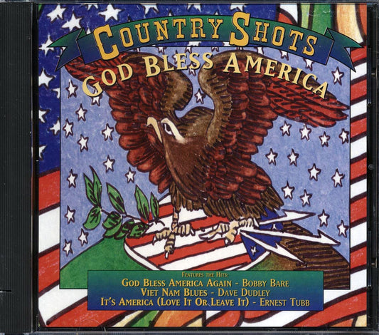 Bobby Bare, Dave Dudley, Ernest Tubb, Etc. - Country Shots: God Bless America (marked/ltd stock)