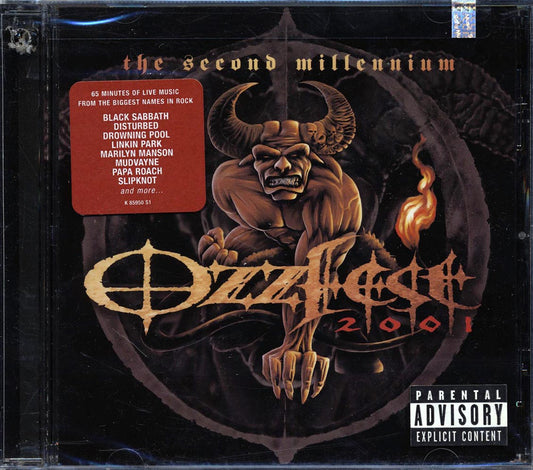 Black Sabbath, Linkin Park, Slipknot, Marilyn Manson, Etc. - Ozzfest 2001: The Second Millennium (marked/ltd stock)