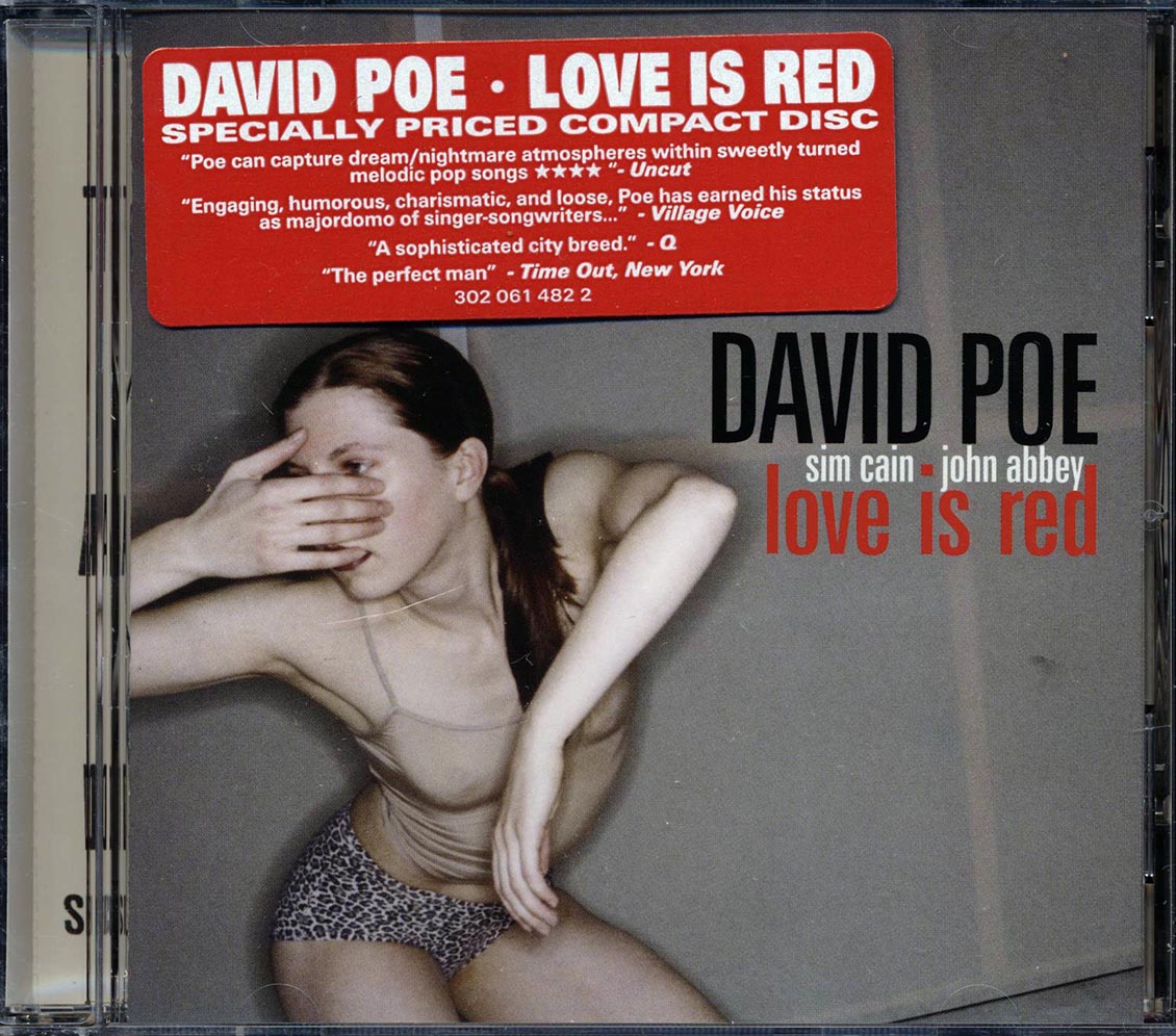 David Poe - Love Is Red (marked/ltd stock)