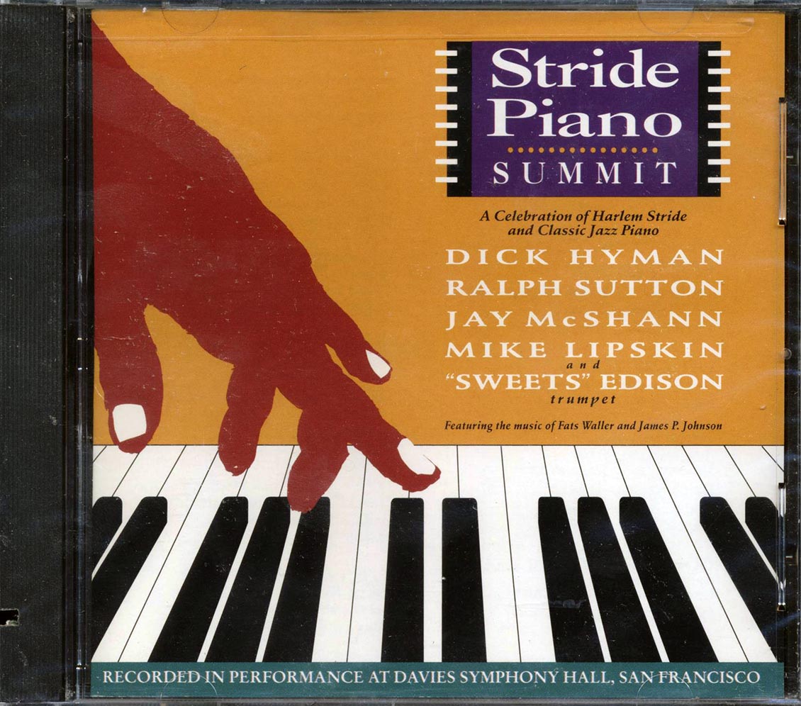 Dick Hyman, Ralph Sutton, Jay McShann, Etc. - Stride Piano Summit (marked/ltd stock)