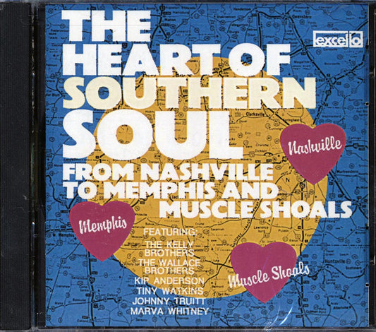 Kelly Brothers, Rochell Anderson, Kip Anderson, Etc. - The Heart Of Southern Soul: From Nashville To Memphis And Muscle Shoals (marked/ltd stock)