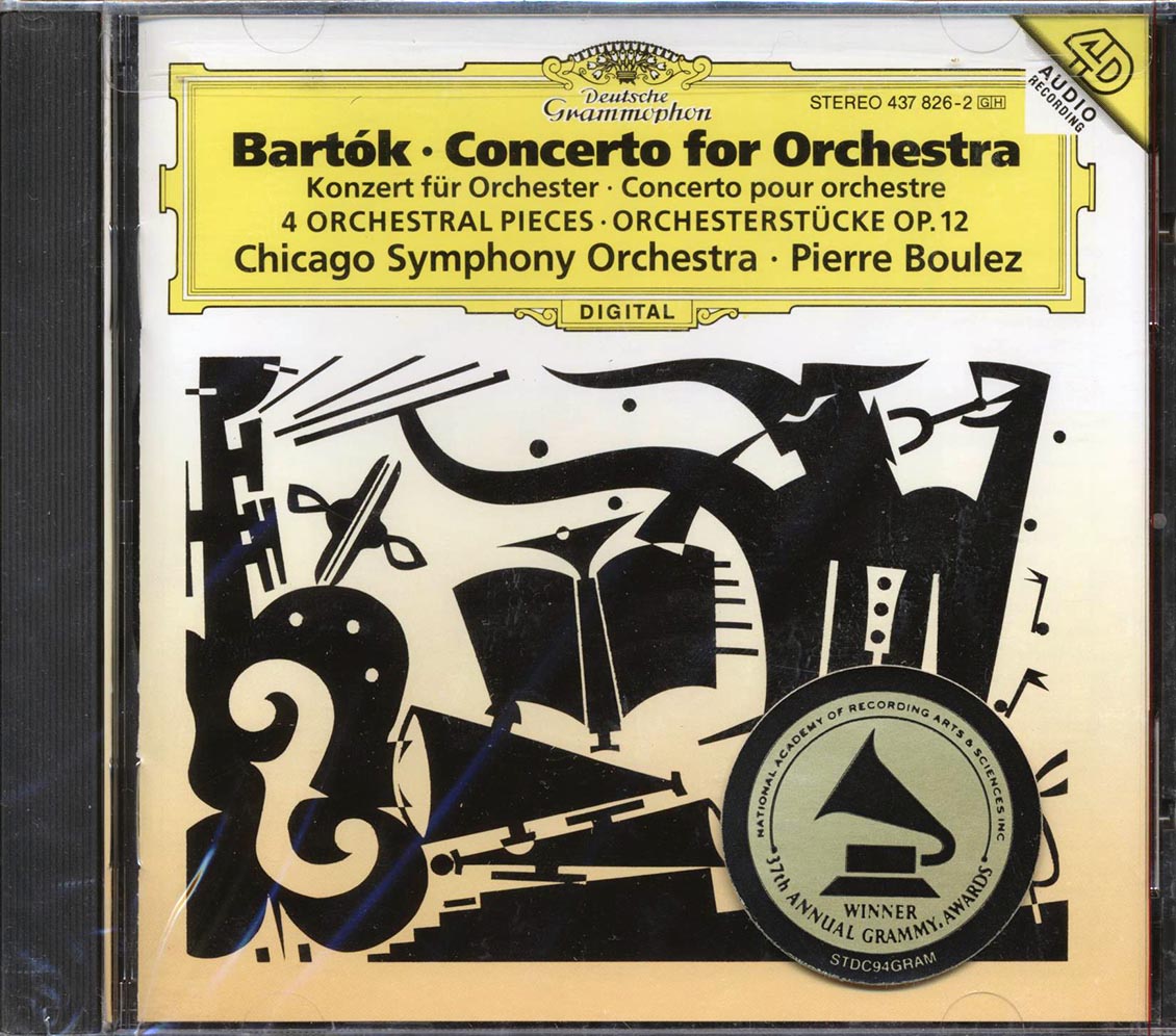 Chicago Symphony Orchestra, Pierre Boulez, Bartok - Concerto For Orchestra (marked/ltd stock)