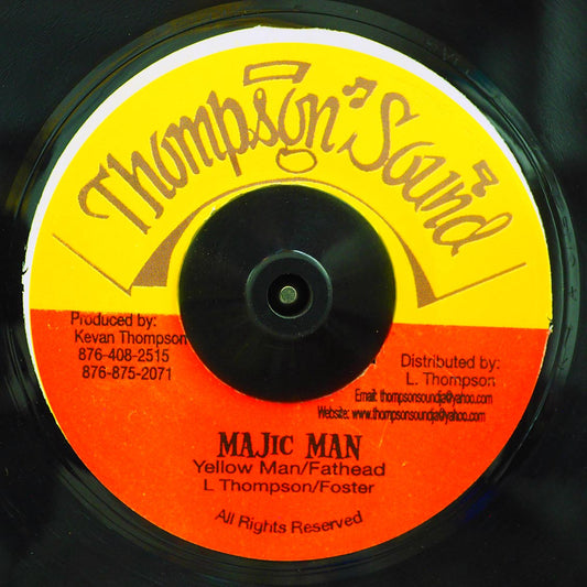 Yellowman, Fathead Magic Man  /  The Roots Radics - Version