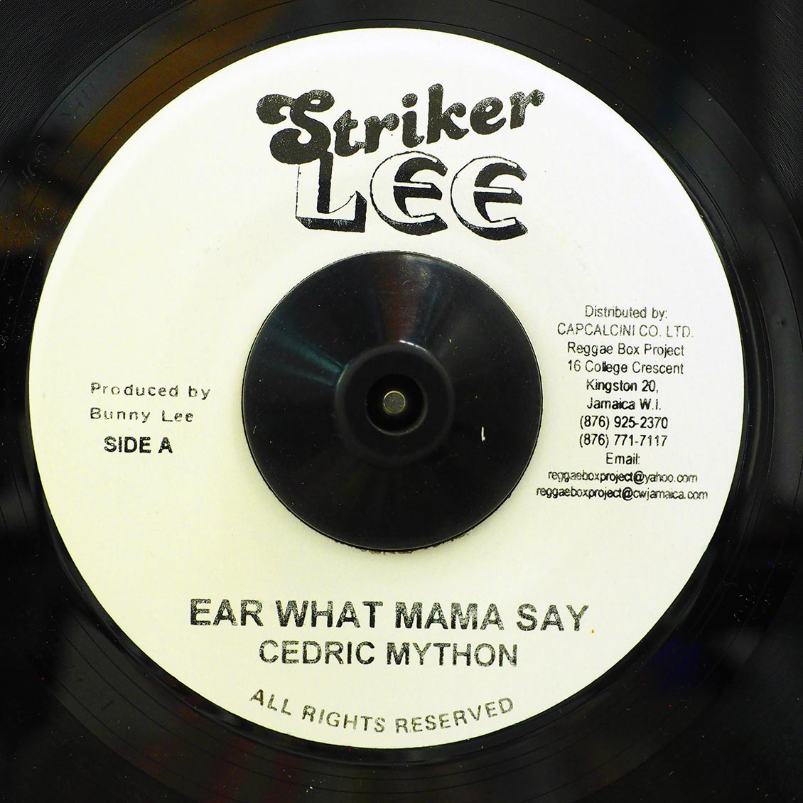 Cedric Myton Ear What Mama Say  /  Version