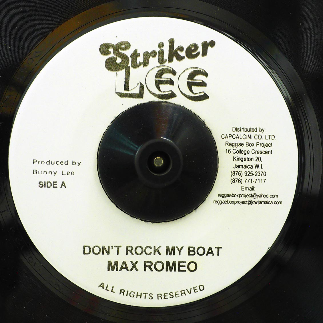 Max Romeo Don't Rock My Boat  /  The Aggrovators - Version