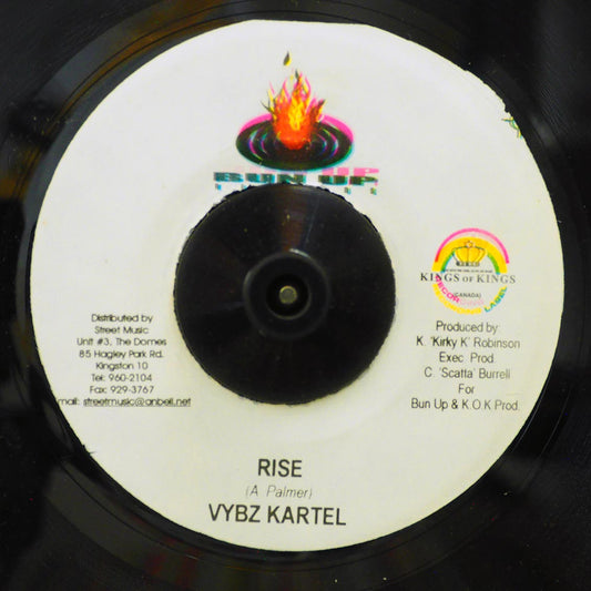 Vybz Kartel Rise  /  Platinum - Handle Dis