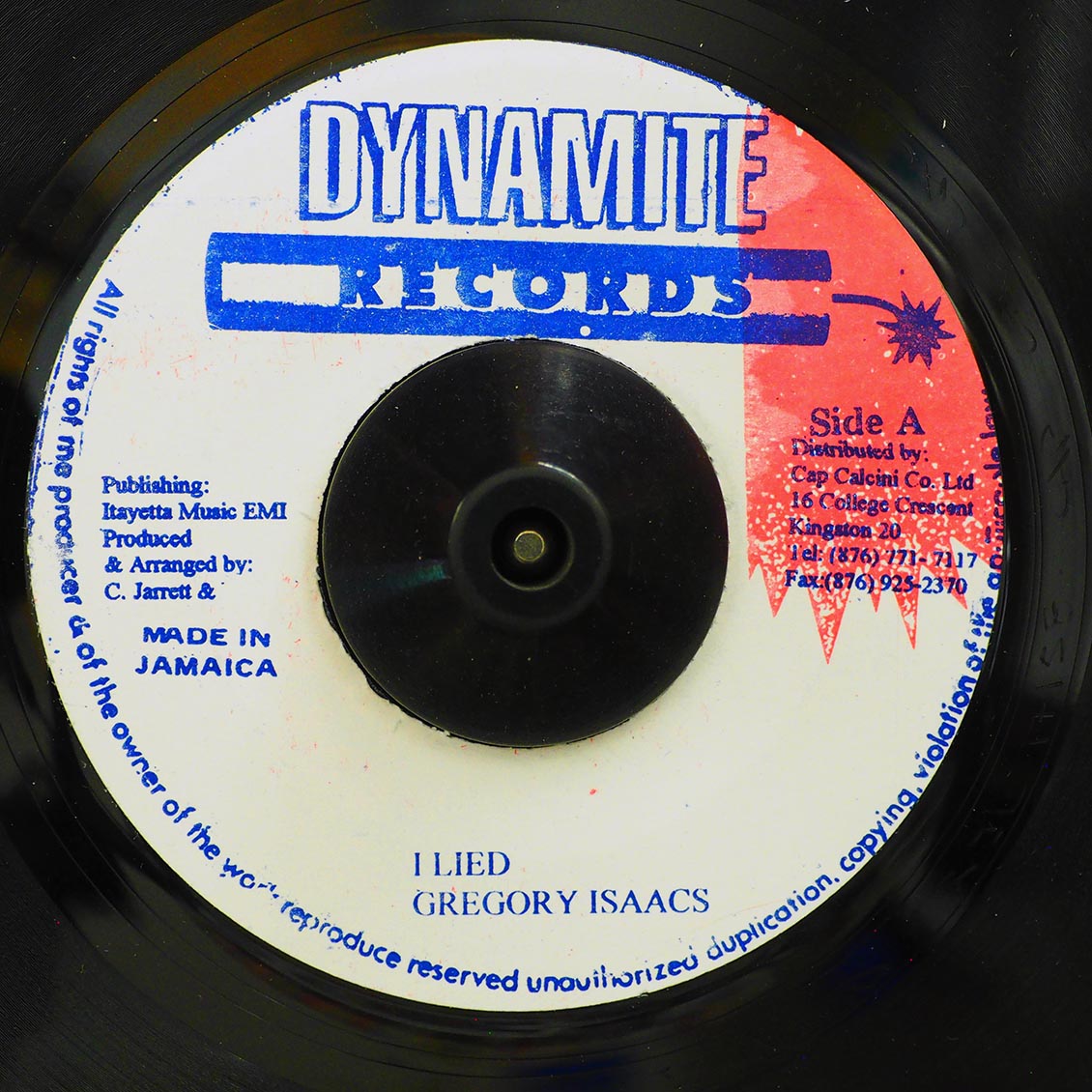 Gregory Isaacs I Lied  /  Version