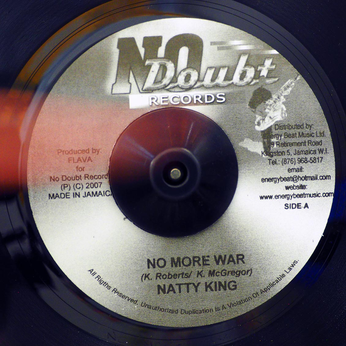 Natty King No More War  /  Version