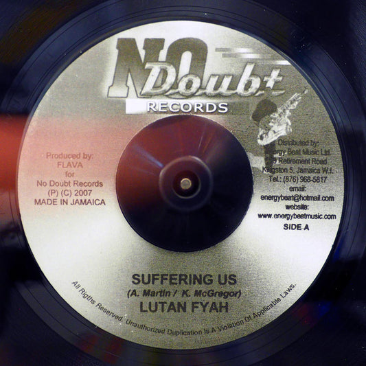 Lutan Fyah Suffering Us  /  Nickey B - Can I