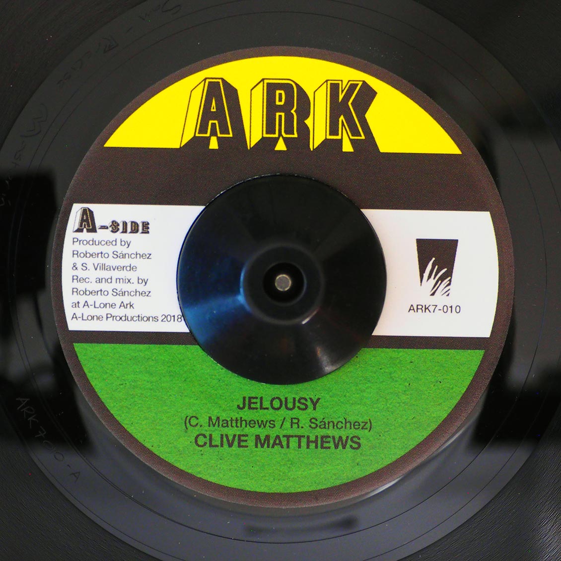 Clive Matthews Jealousy  /  Lone Ark Riddim Force - Dub Version