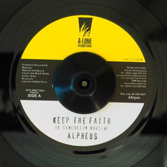 ALpheus Keep The Faith  /  Lone Ark Riddim Force - Musical Family