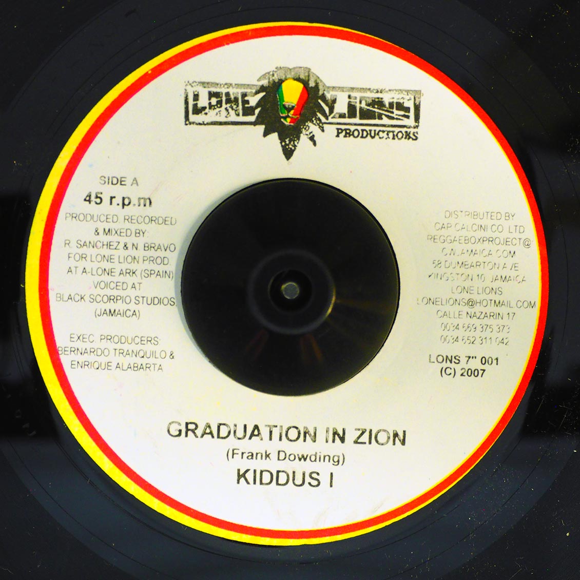 Kiddus I Graduation In Zion  /  Thriller, Phillip Frazer - Woman A Di Yard