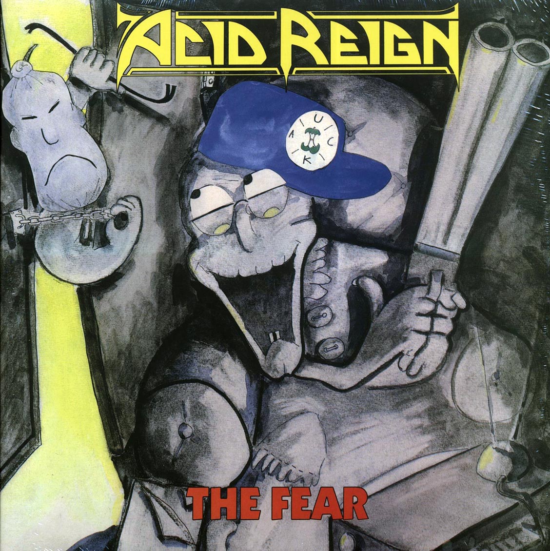 Acid Reign - The Fear (remastered) (yellow vinyl)