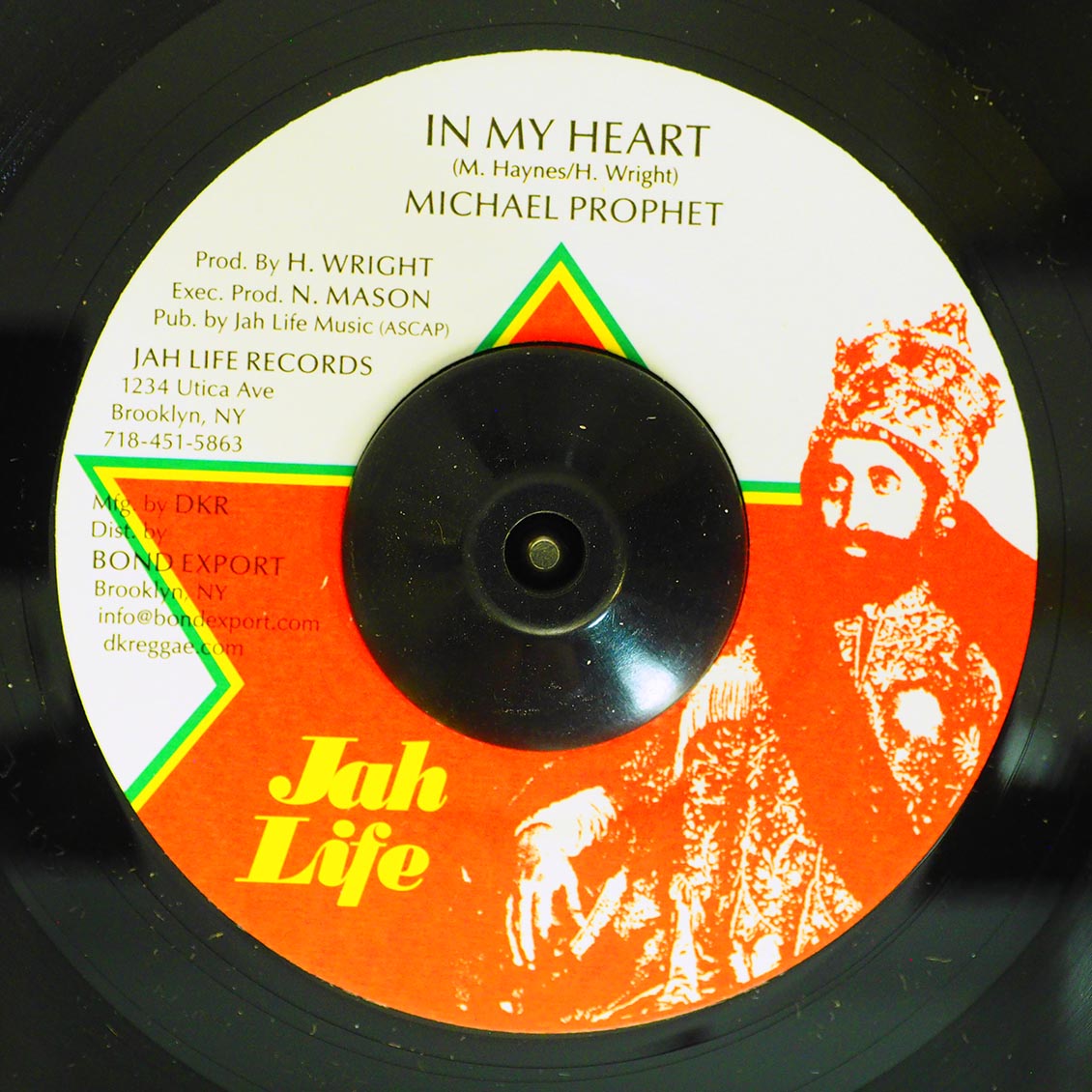 Michael Prophet In My Heart  /  Jah Life - Broad Heart Dub