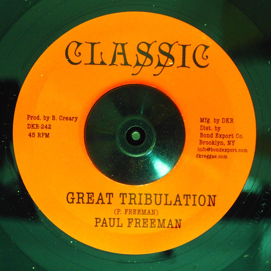 Paul Freeman Great Tribulation  /  Tribulation Version