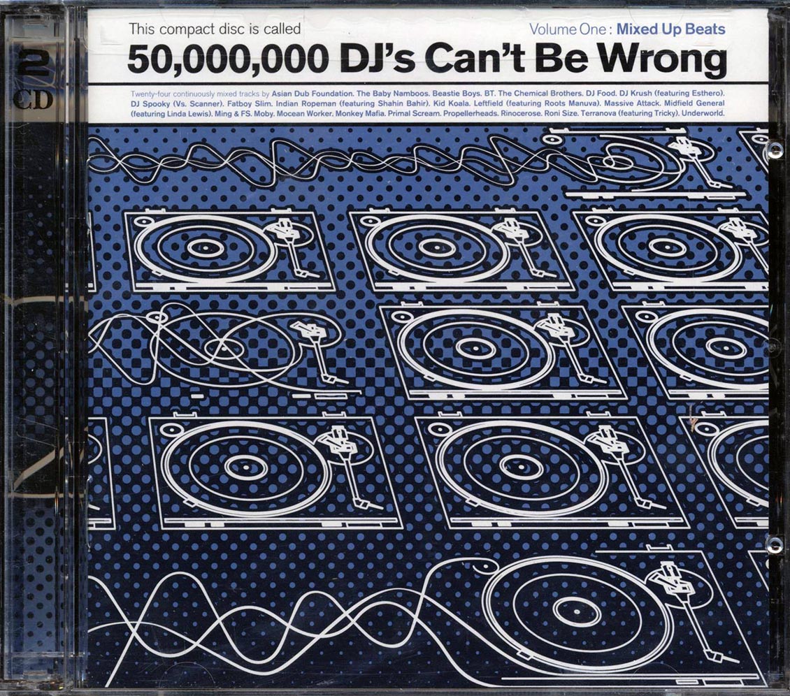 Asian Dub Foundation, Primal Scream, The Beastie Boys, Etc. - 50,000 DJs Can't Be Wrong Volume 1: Mixed Up Beats (24 tracks) (2xCD)