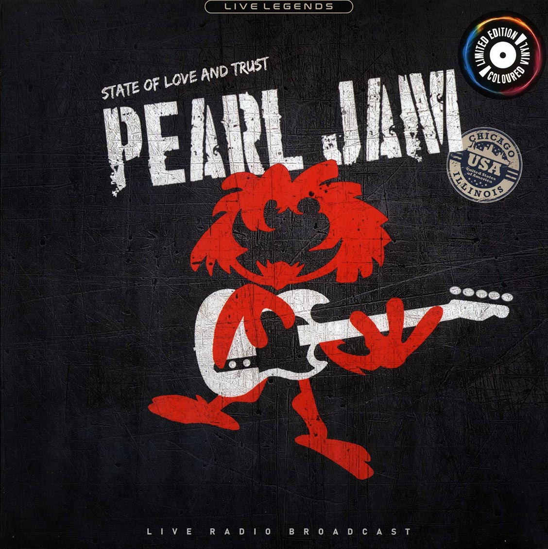 Pearl Jam - State Of Love And Trust: Cabaret Metro, Chicago 28-03-1992 (ltd. ed.) (red vinyl)