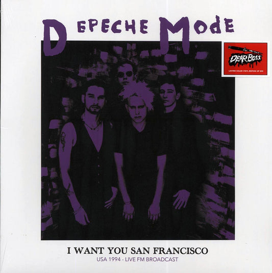 Depeche Mode - I Want You San Francisco: USA 1994 Live FM Broadcast (ltd. 300 copies made) (colored vinyl)