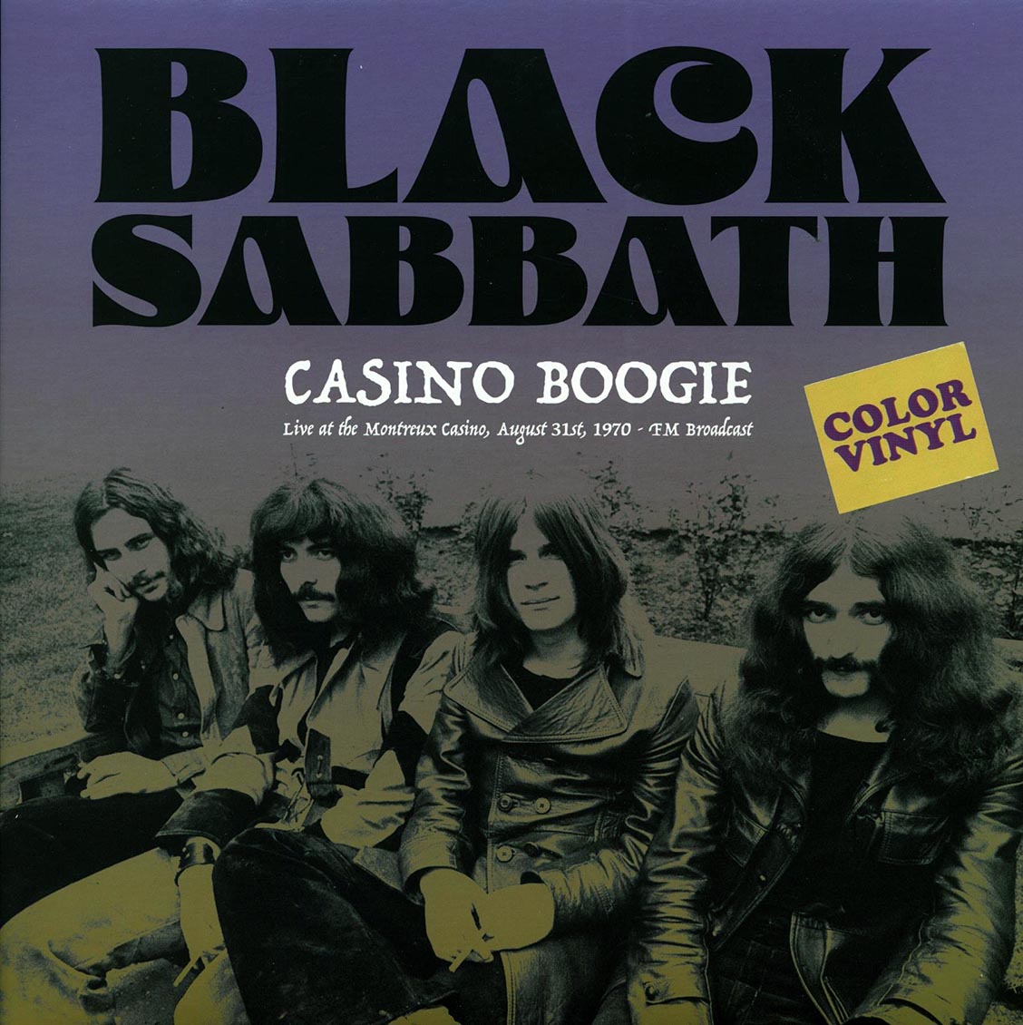 Black Sabbath - Casino Boogie: Live At The Montreux Casino, August 31st 1970 FM Broadcast (colored vinyl)