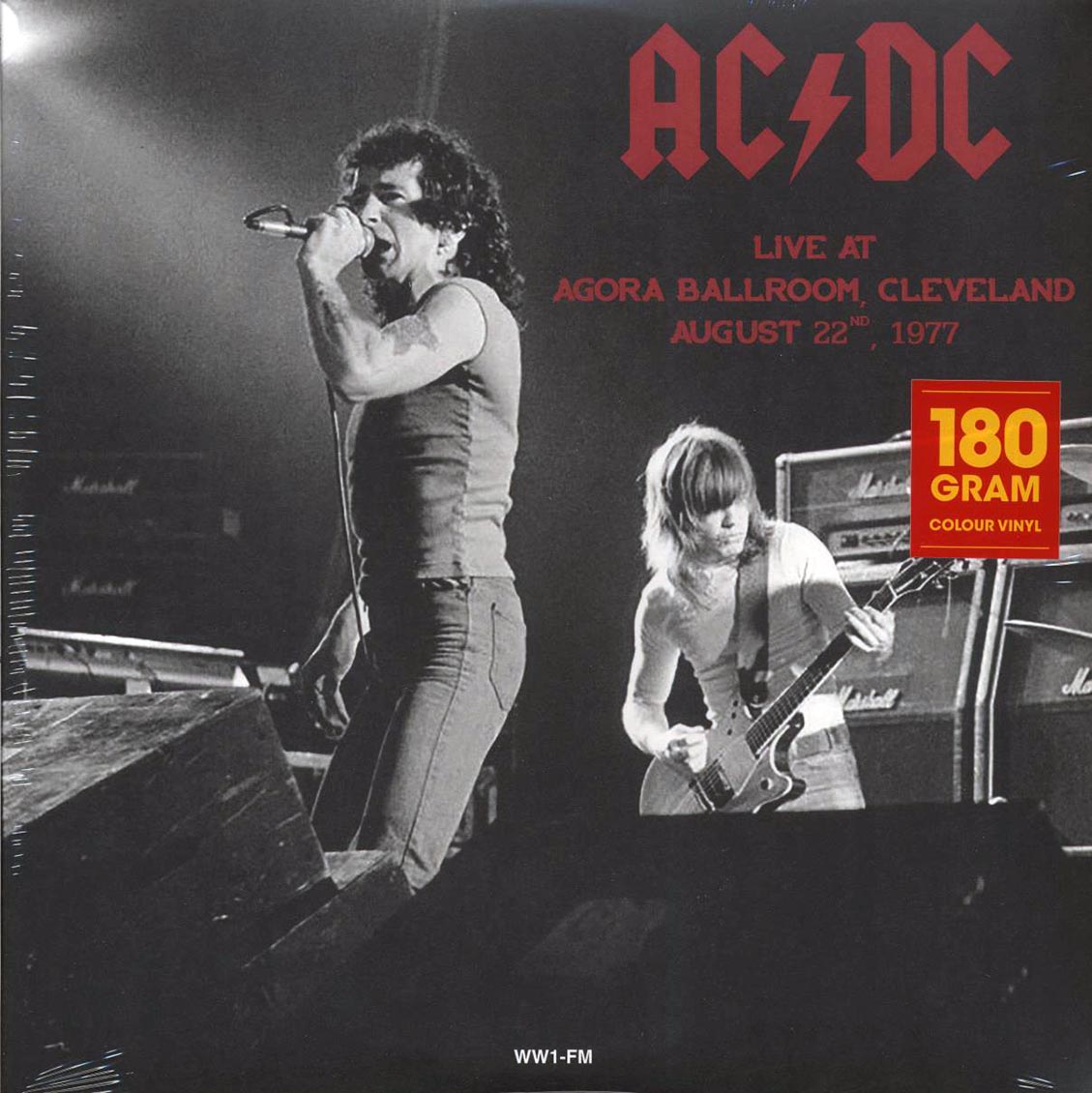 AC/DC - Live At Agora Ballroom, Cleveland August 22nd 1977 (180g) (orange vinyl)