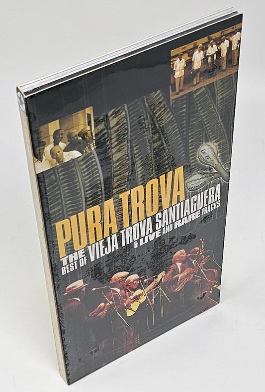 Vieja Trova Santiaguera - Pure Trova: The Best Of Vieja Trova Santiaguera + Live And Rare Tracks (tall casebound set) (2xCD) (incl. large booklet)