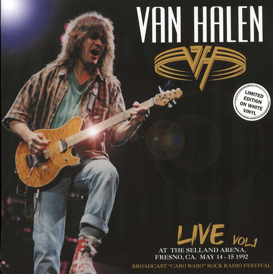 Van Halen - Live At The Selland Arena Volume 1, Fresno, CA, May 14-15 1992 (white vinyl)