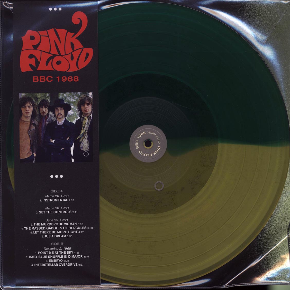 Pink Floyd - BBC 1968 (colored vinyl)