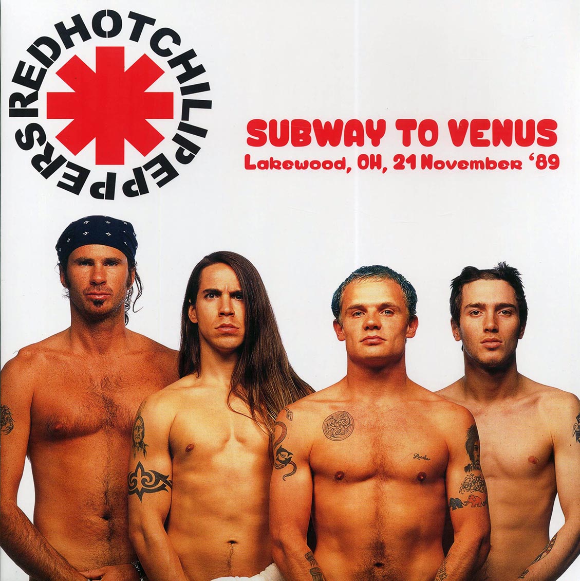 Red Hot Chili Peppers - Subway To Venus: Lakewood, OH, 21 November '89 (ltd. 500 copies made) (pink vinyl)