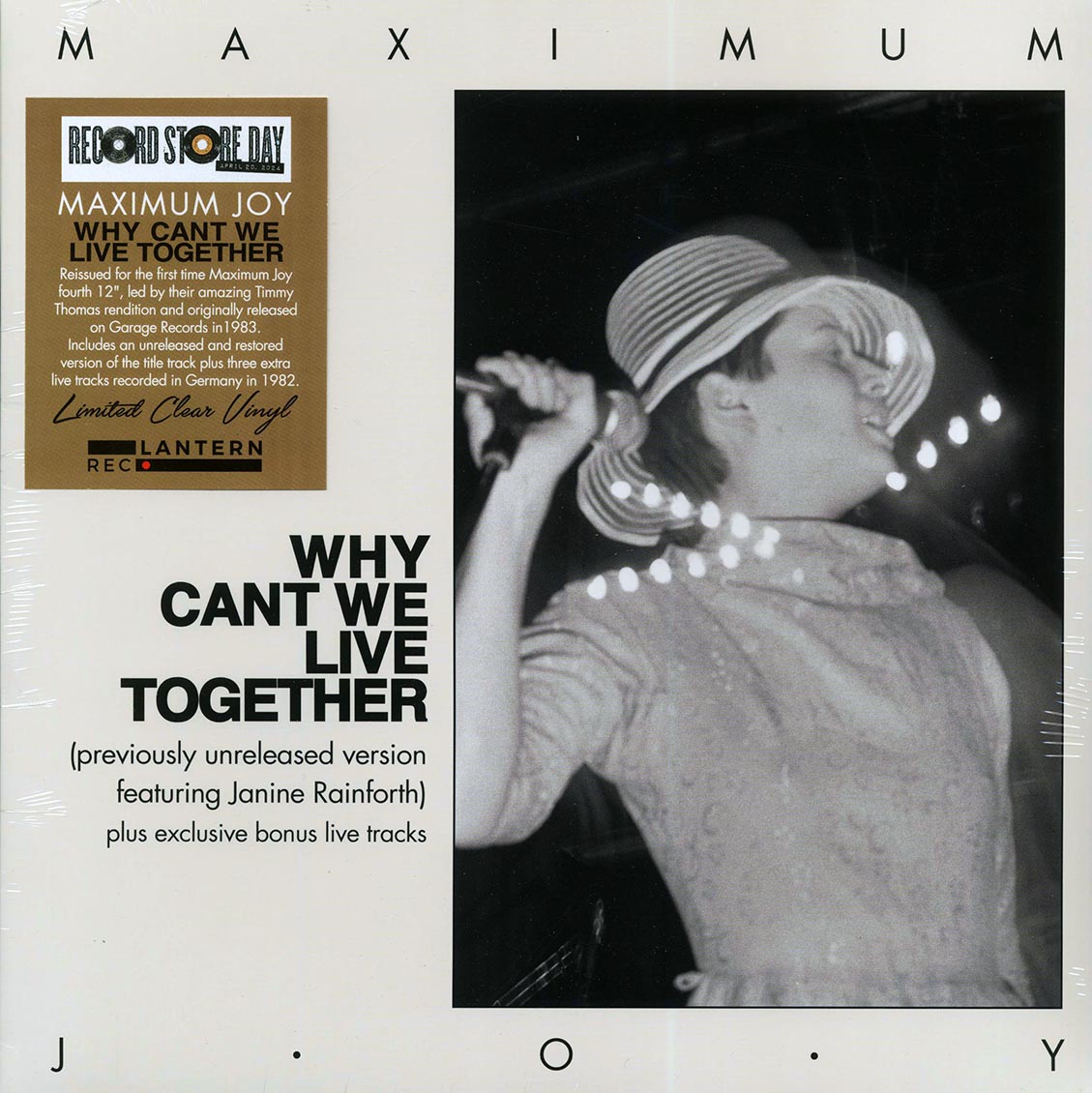 Maximum Joy - Why Can't We Live Together (RSD 2024) (ltd. ed.) (clear vinyl)