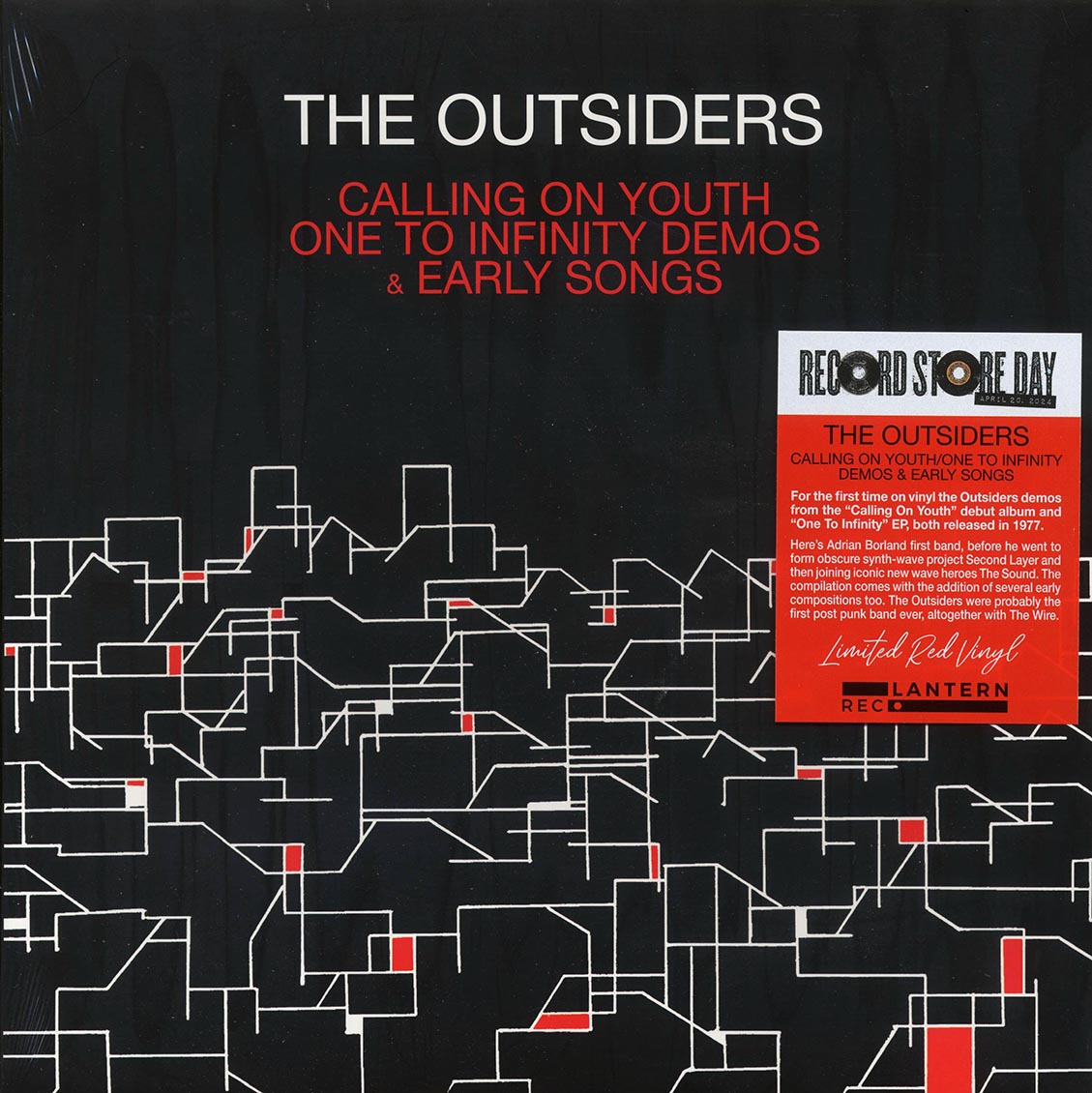 The Outsiders - Calling On Youth: One To Infinity Demos & Early Songs (RSD 2024) (red vinyl)