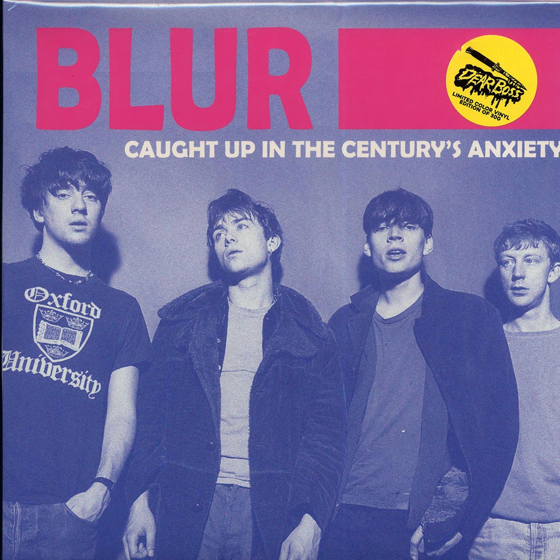 Blur - Caught Up In The Century's Anxiety: Live At The Glastonbury Festival, June 27th 1998 (ltd. 300 copies made) (2xLP) (blue vinyl)