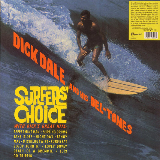 Dick Dale & His Del-Tones - Surfer's Choice (ltd. 500 copies made) (clear vinyl)