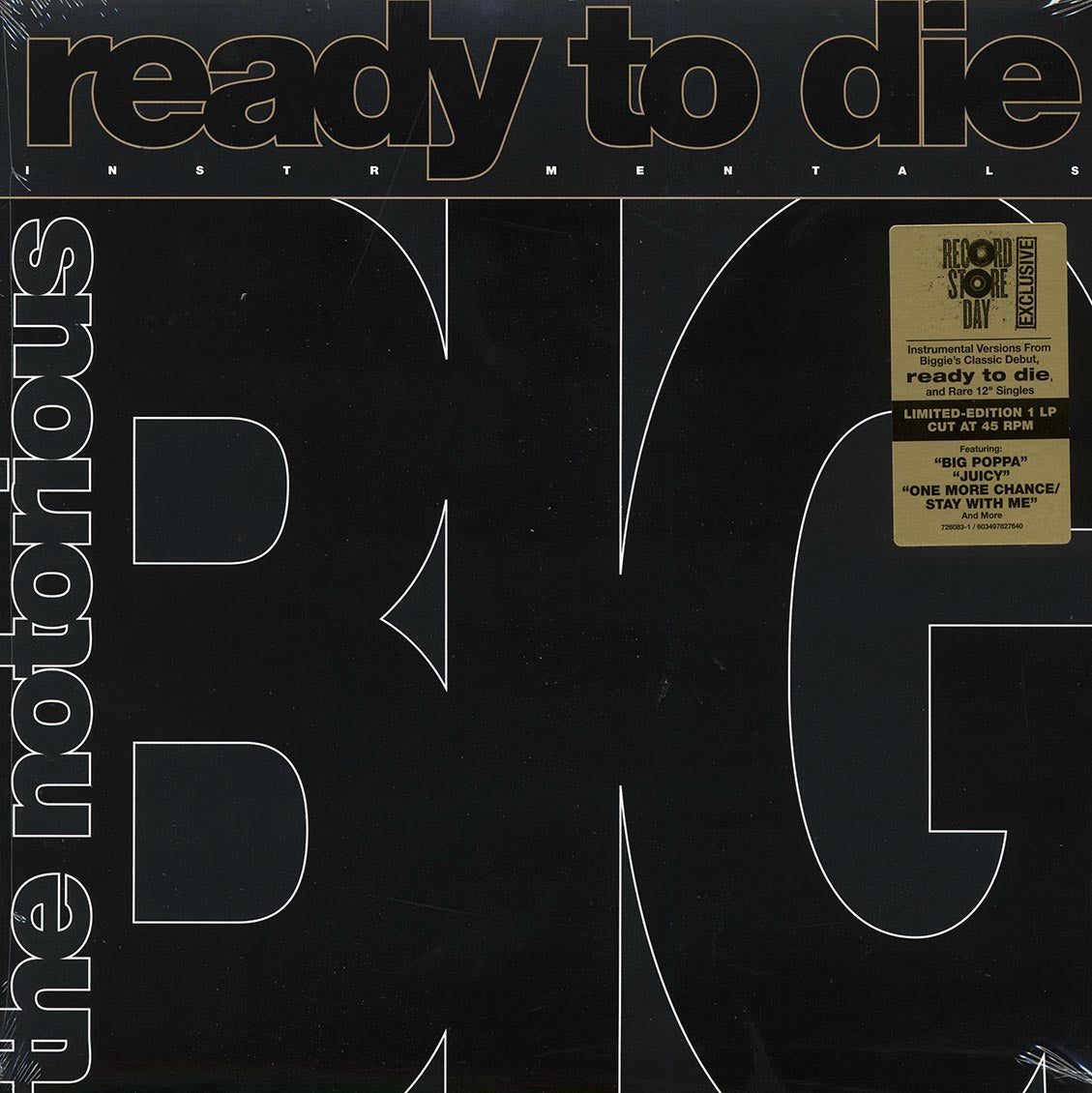 The Notorious BIG - Ready To Die Instrumentals (RSD 2024) (ltd. ed.) (45rpm)