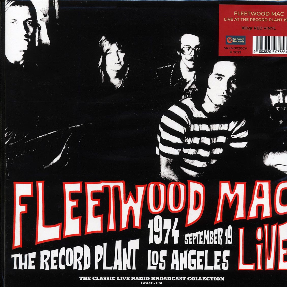 Fleetwood Mac - Live At The Record Plant Los Angeles 1974 September 19 (180g) (red vinyl)