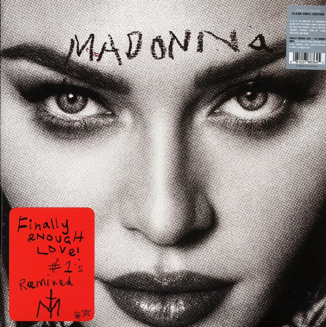 Madonna - Finally Enough Love (ltd. ed.) (2xLP) (remastered) (clear vinyl)