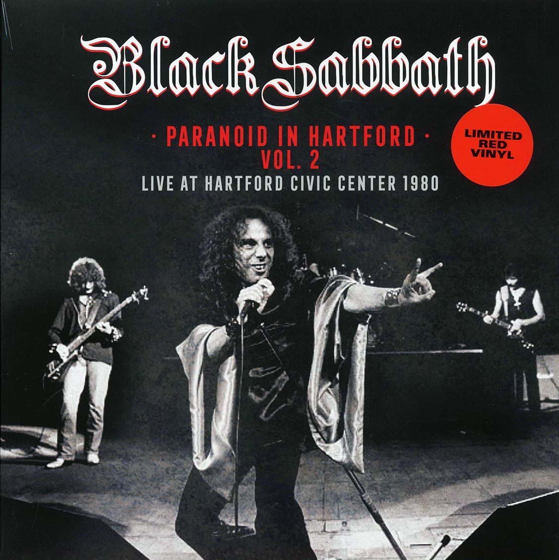 Black Sabbath - Paranoid In Hartford Volume 2: Live At Hartford Civic Center, Hartford Connecticut August 10th 1980 (red vinyl)