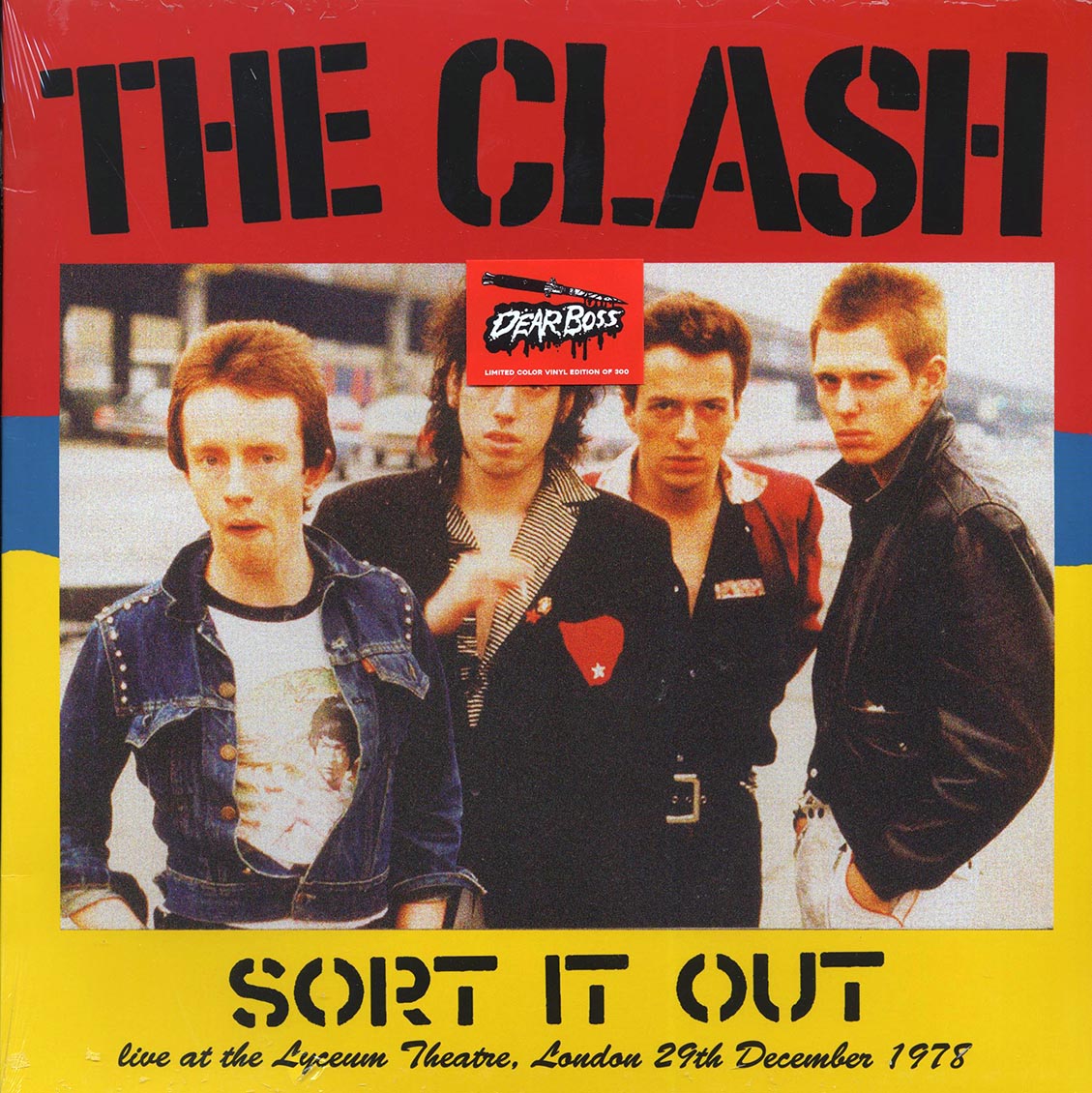 The Clash - Sort It Out: Live At The Lyceum Theatre, London 29th December 1978 (ltd. 300 copies made) (yellow vinyl)