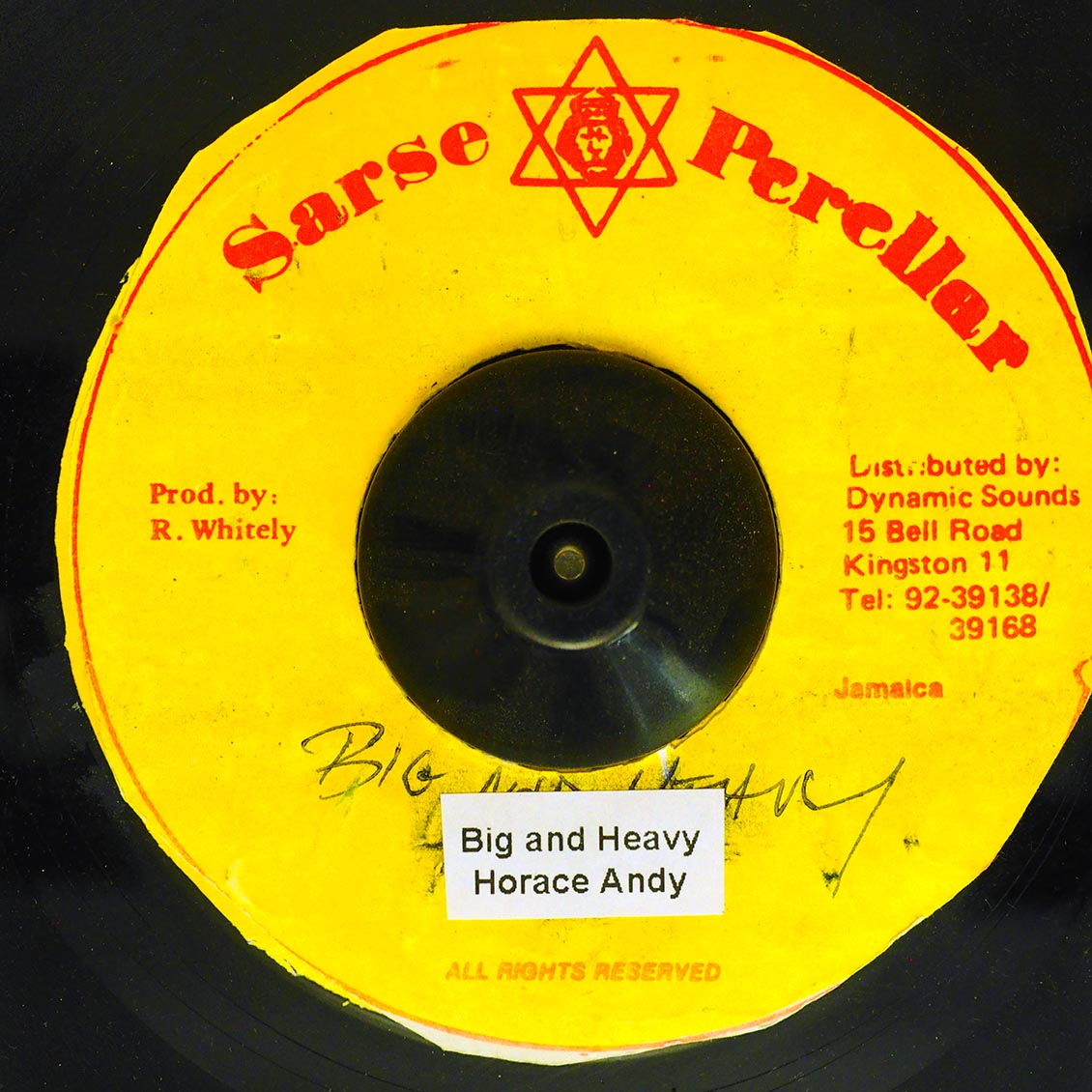 Horace Andy Big And Heavy  /  Version