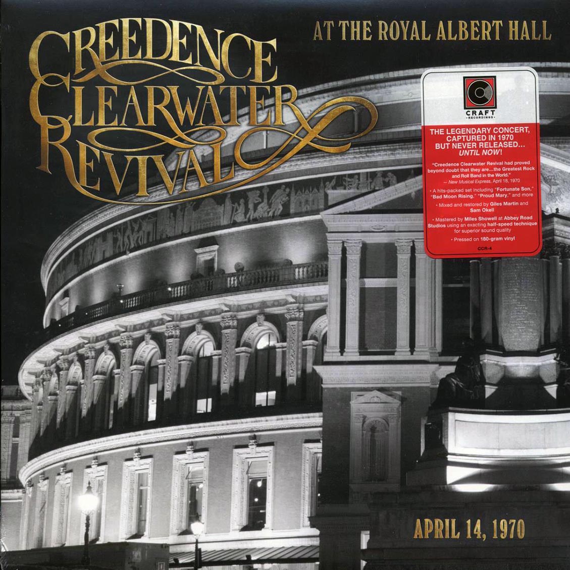 Creedence Clearwater Revival - At The Royal Albert Hall, April 14, 1970 (180g)