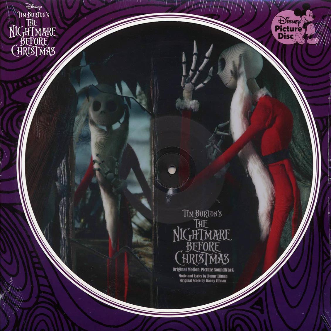 Danny Elfman - Tim Burton's The Nightmare Before Christmas (Original Motion Picture Soundtrack) (die-cut jacket) (ltd. ed.) (2xLP) (picture disc)