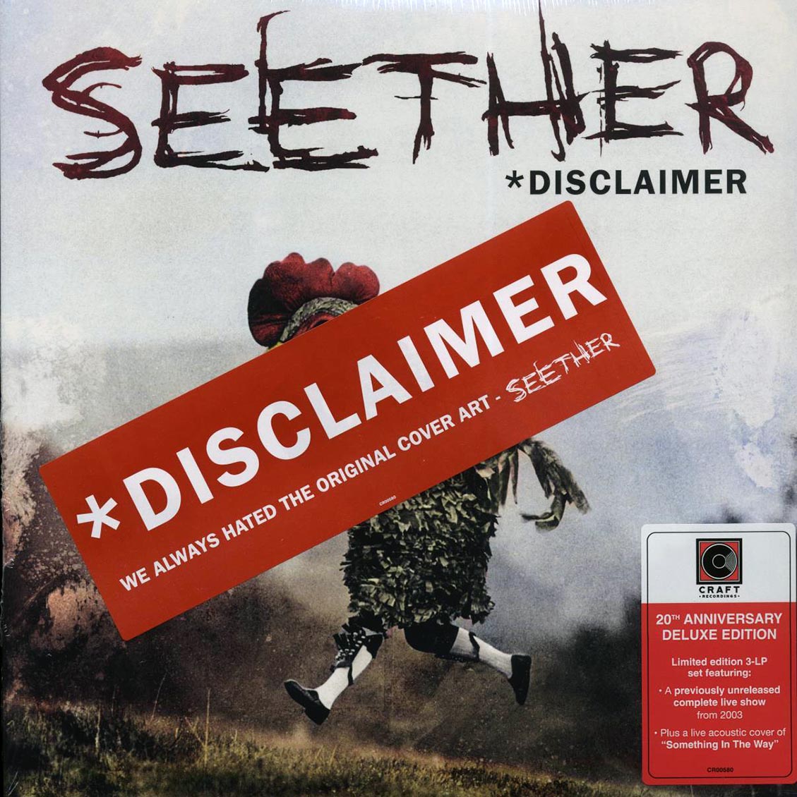 Seether - Disclaimer (20th Anniv. Ed.) (ltd. ed.) (3xLP) (deluxe edition)