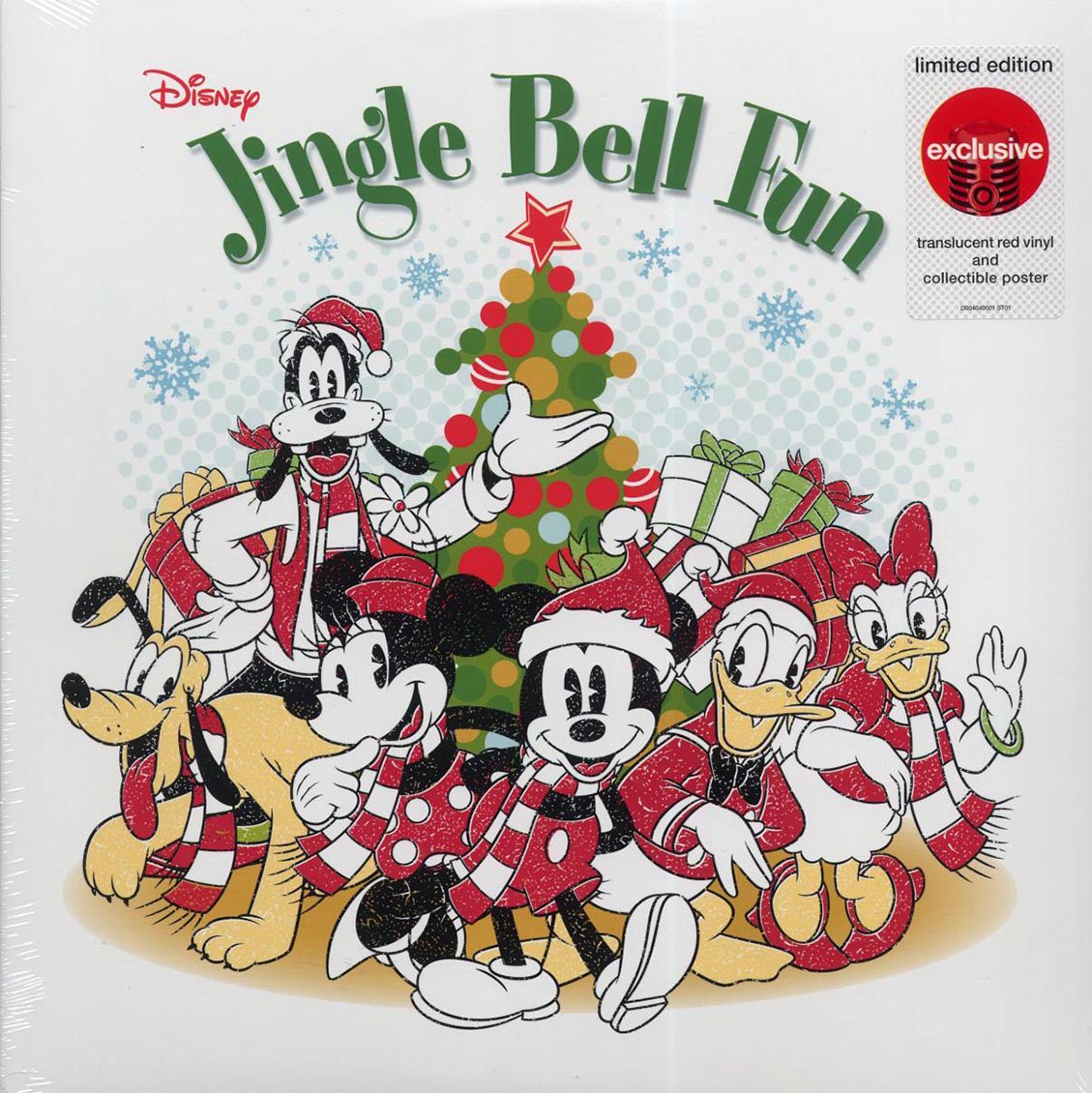 Mickey Mouse, Goofy, Donald Duck, Ronald Crenshaw. Etc. - Disney Jingle Bell Fun (ltd. ed.) (red vinyl)