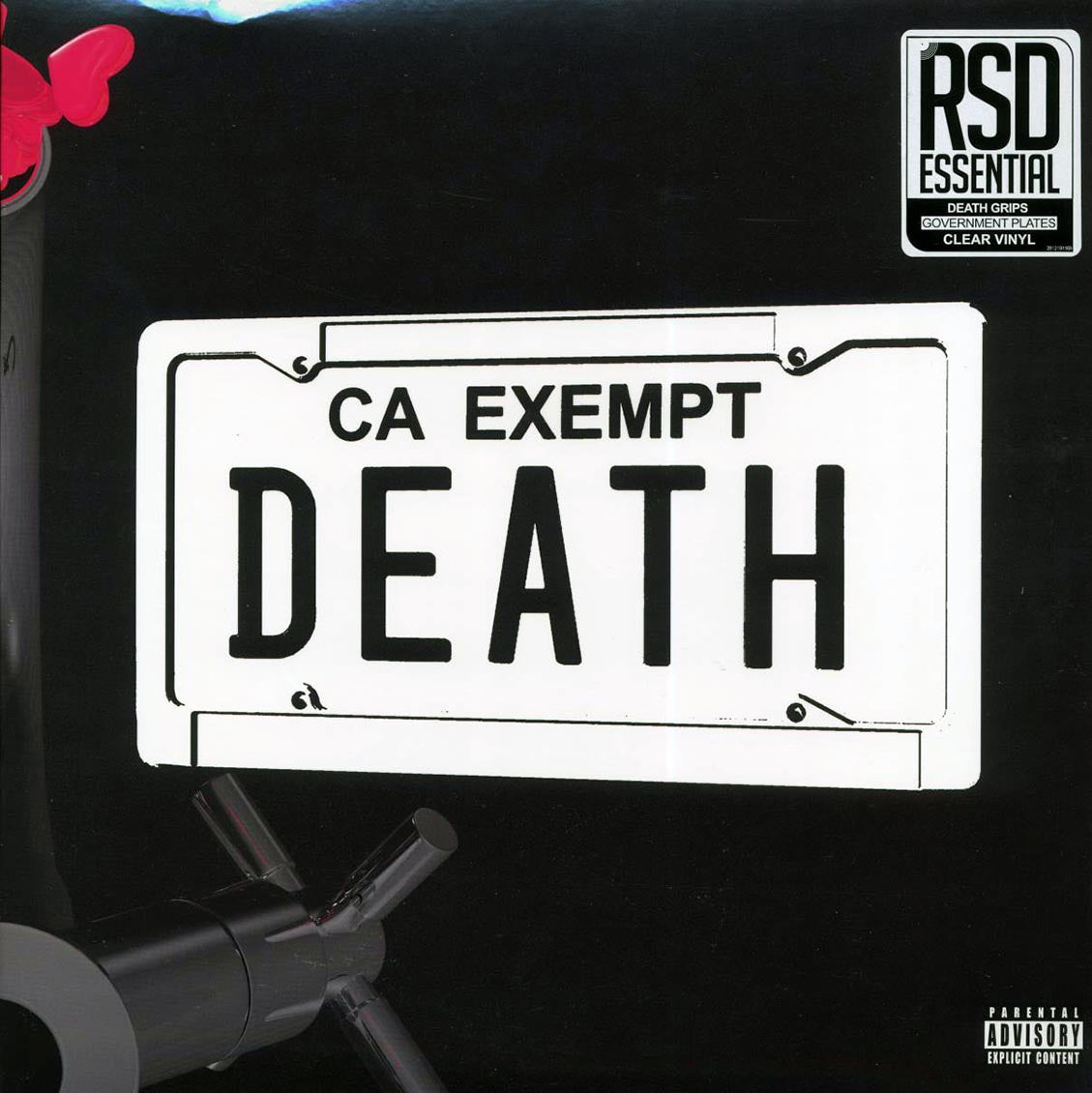 Death Grips - Government Plates (RSD 2023) (ltd. ed.) (clear vinyl)